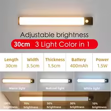 Automatic Motion Sensor Night Light – Wireless LED (2PCS Bar / 3PCS Round)