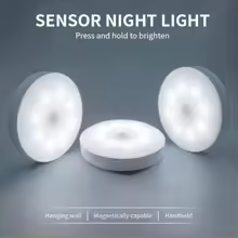 Automatic Motion Sensor Night Light – Wireless LED (2PCS Bar / 3PCS Round)
